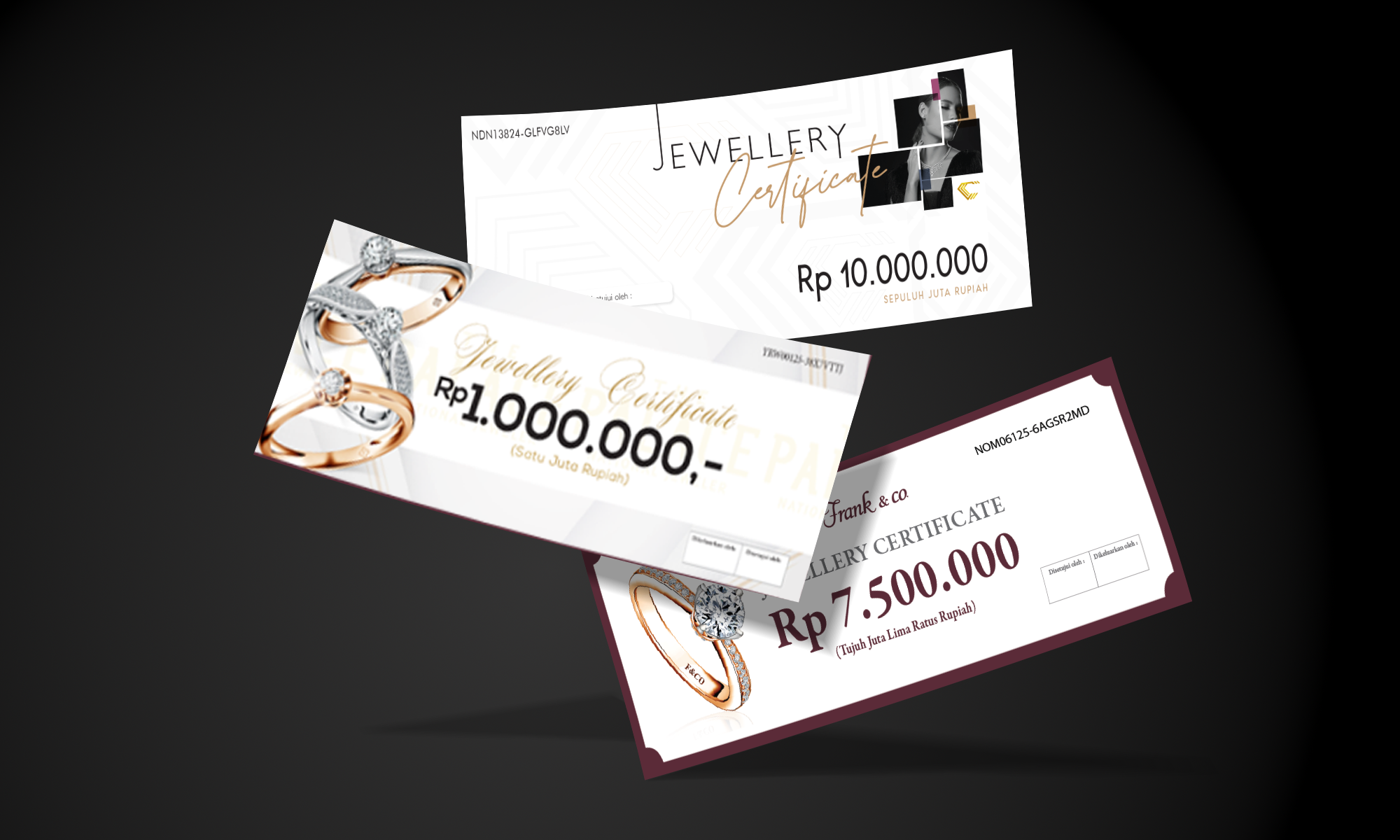 CMK Jewellery Certificate