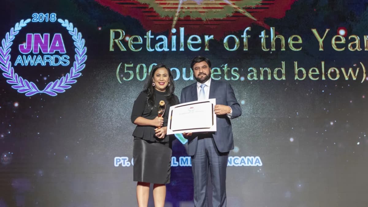 CMK received JNA Awards 2018 as Retailer of the Year